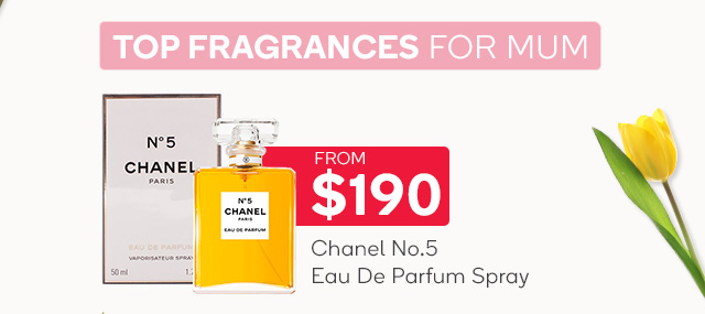 Chanel No.5 Eau De Parfum Spray (50ml/1.7oz) $190