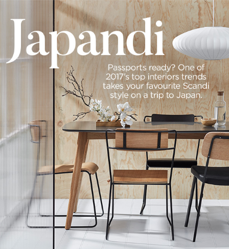 JAPANDI || The evolution of Scandi is here with black accents, timber & clean lines