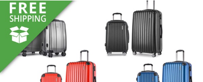 2-Pc Hard Shell ABS Luggage Set $89.99