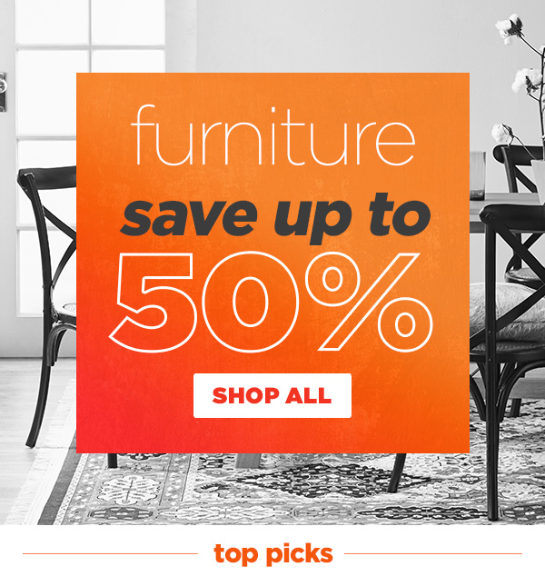 Up to 55% off Scandi & coastal furniture faves in our MID SEASON SALE