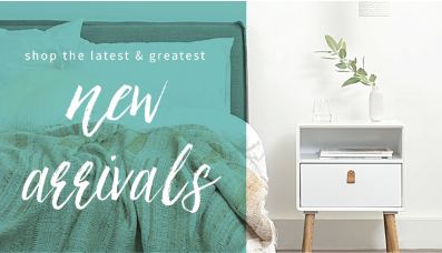JUST IN: Exclusive furniture, chunky throws, Ellen DeGeneres dinnerware & more!