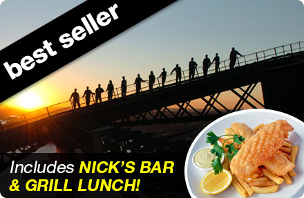 BridgeClimb Sydney – MOTHER’S DAY SPECIAL – INCLUDES NICK’S BAR & GRILL LUNCH $253