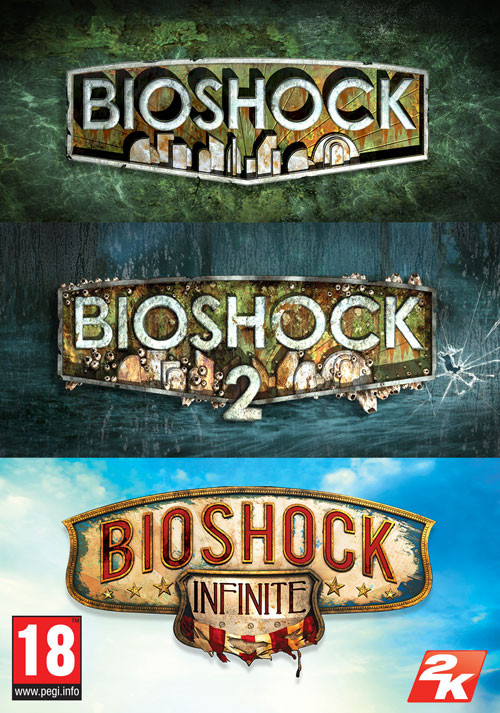 BioShock Triple Pack (also contains BioShock 1&2 Remastered) — $10.61 / €9,99 / £8.55 | 86% off / Steam key