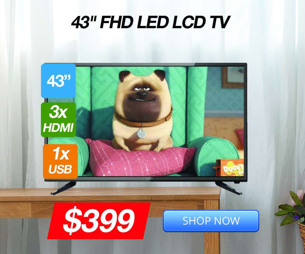 Brand New TVs Under $400!