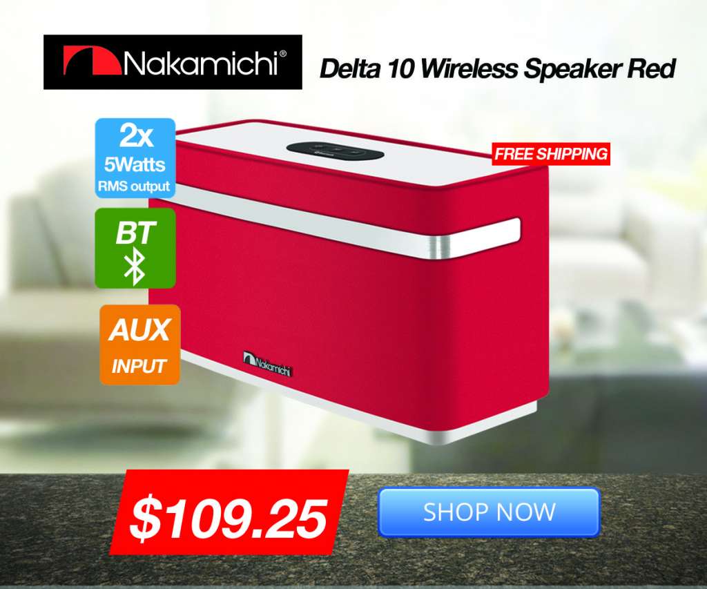 Nakamichi Wireless Speakers under $150 + FREE Shipping 