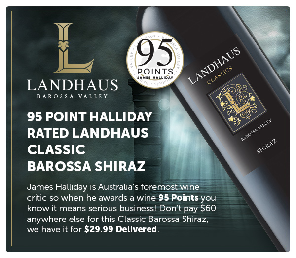 50% Off Halliday Rated 95 Point Barossa Delivered Fɾee | Landhaus Saint.