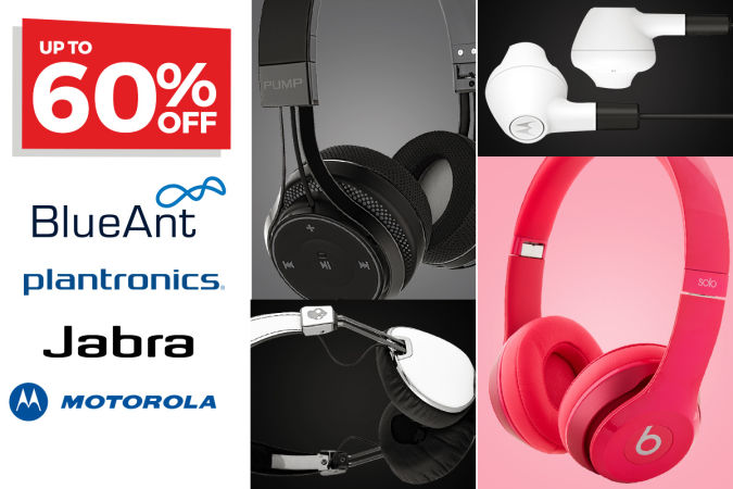 Up To 60% Off Big Brand Headphones