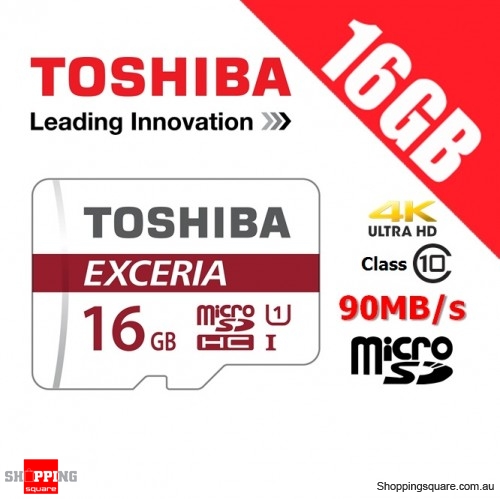 Toshiba Exceria 32GB microSD microSDHC Memory Card 90MB/s 4K FHD $11.45