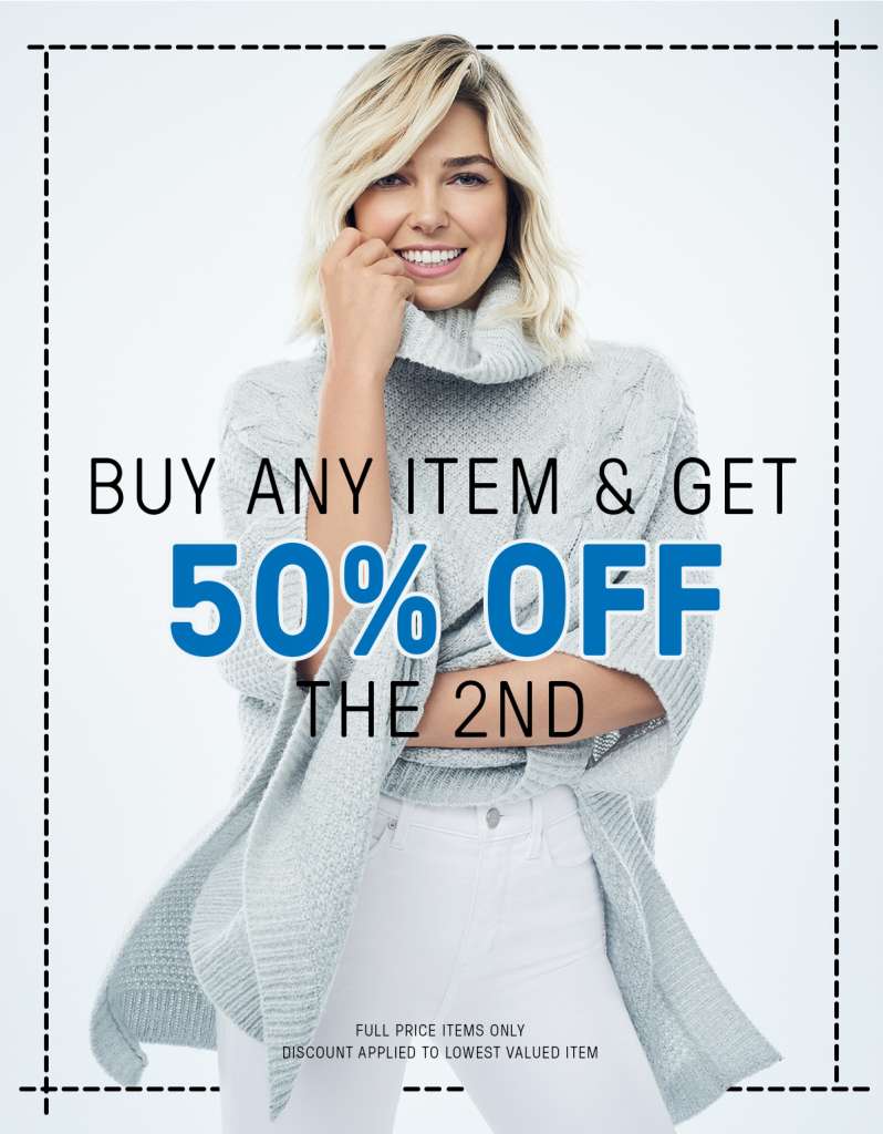 Two is better than one! Buy one & get 50% off the second starts now!