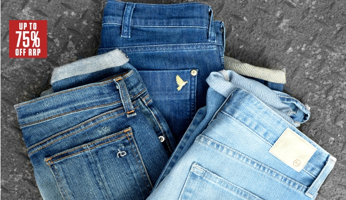 AG Jeans, Rag & Bone & More  UP TO 75% OFF