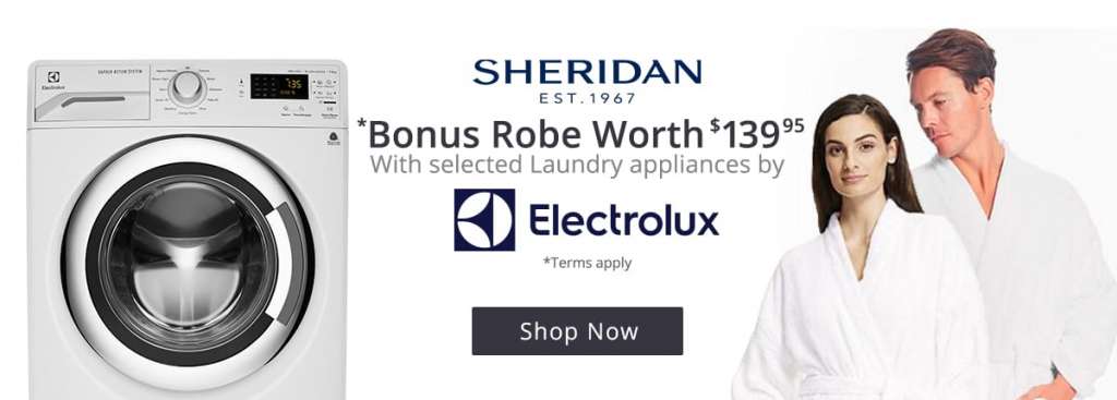 Electrolux – Bonus Robe Promotion worth $139.95rrp