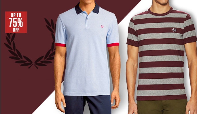 Fred Perry Apparel & Footwear UP TO 75% OFF