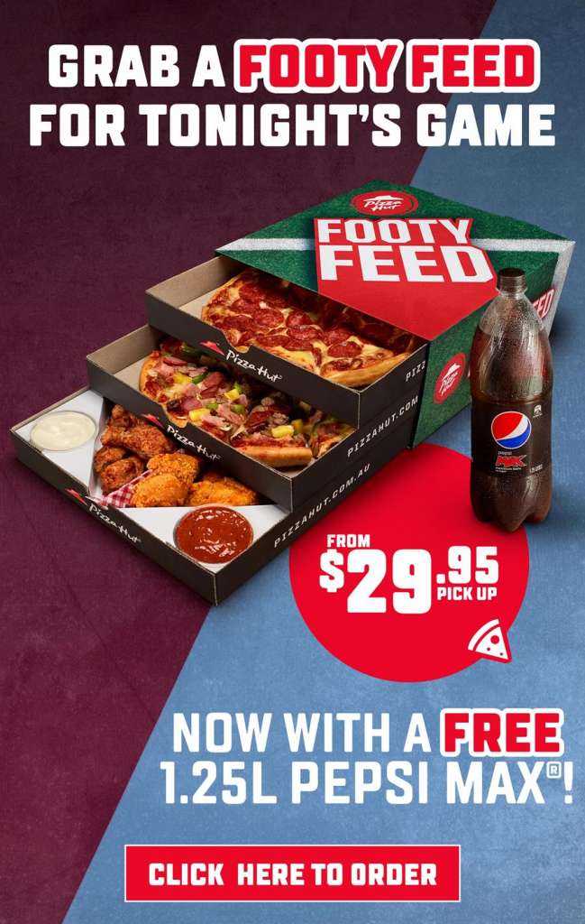 FREE Pepsi MAX® With Footy Feeds!