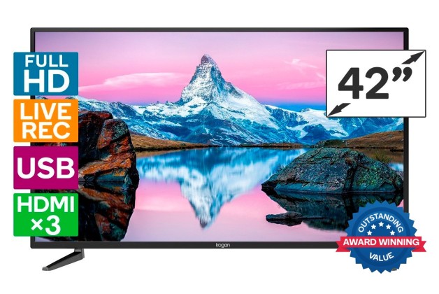 Kogan Series 7 42″ QF7000 LED TV at $395