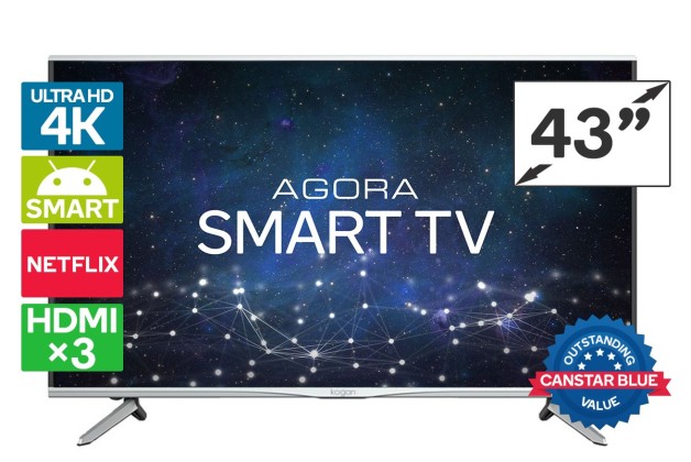 Kogan Series 9 43″ MU9000 Agora Smart 4K LED TV $449