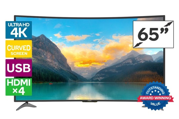 Kogan Series 9 65″ MU9500 Curved 4K LED TV $1,199