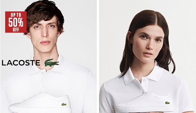 Lacoste: Up to 50% Off