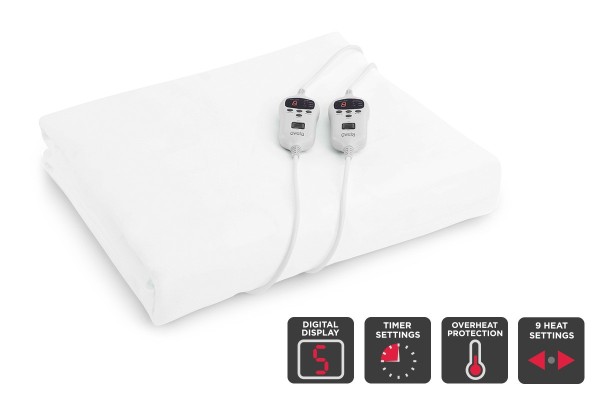 Ovela Fitted Electric Blanket (Queen / Double) $59