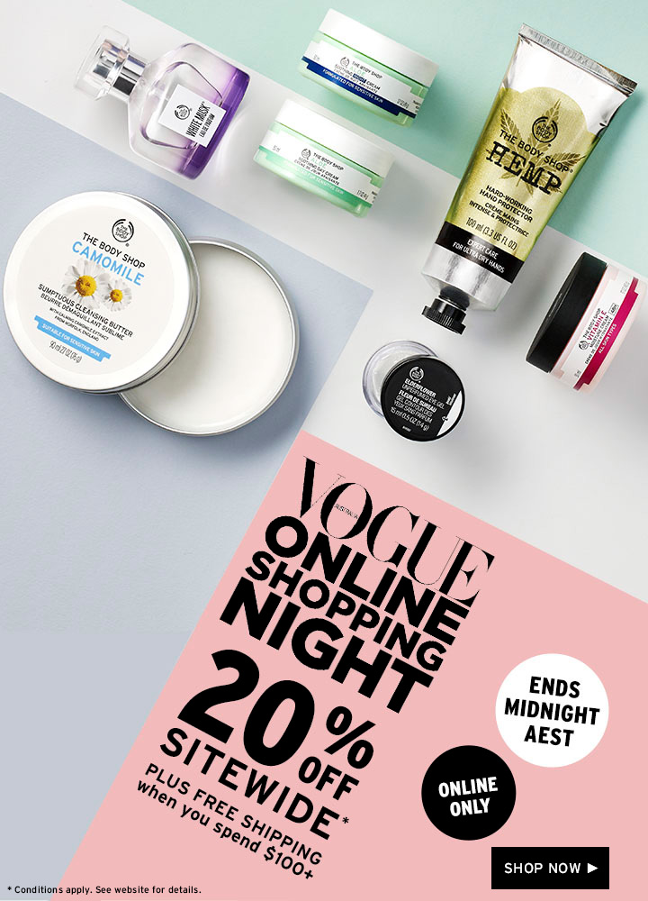 VOSN – 20% Off Sitewide* Starts NOW!