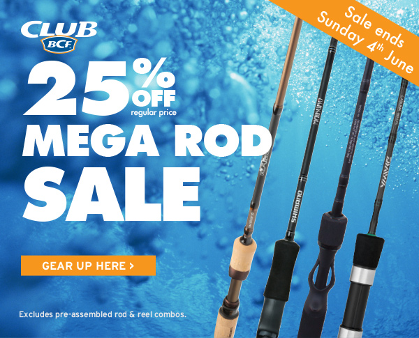Mega rod sale!