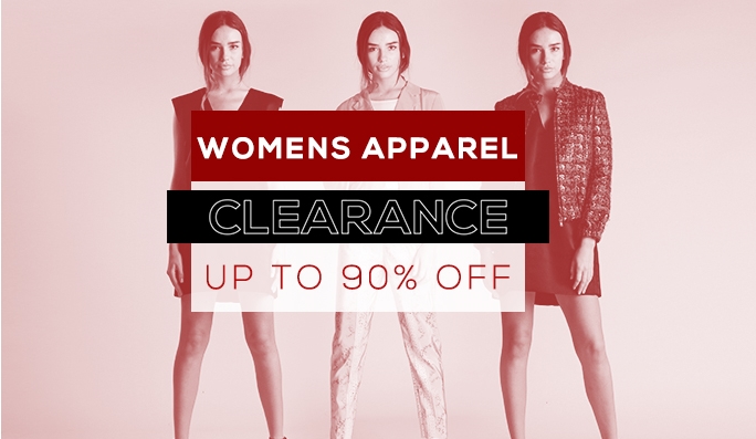 Womens Apparel UP TO 90% OFF