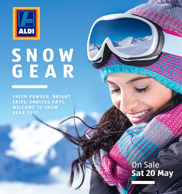 SNOW GEAR is coming – Special Buys on sale Sat 20 May