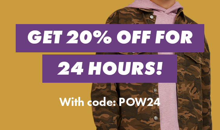 Get 20% off for 24 hours!