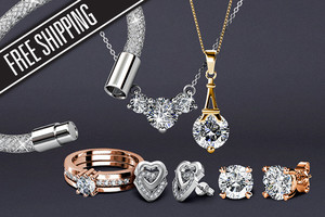 Jewellery Featuring Crystals From Swarovski… Plus Free Shipping!