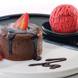 Enjoy a chocolate fondant and hot drink for two for $16 (valued up two $31.80)