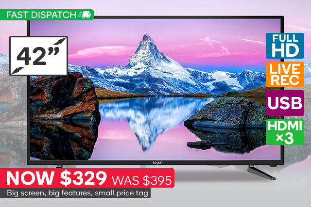 TV Price Drop ✅ 42″ LED TV Now $329 (Was $395)