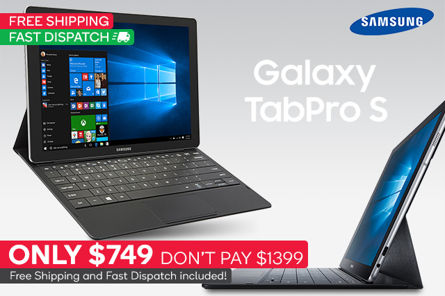 Samsung Galaxy TabPro S $749 – Don’t Pay 86% More!