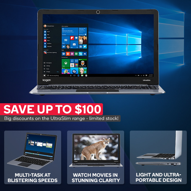 Save up to $100 on Atlas UltraSlim Notebooks!