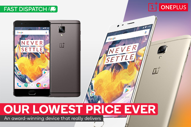 OnePlus 3T Dual SIM A3003 (64GB, Gunmetal) $589