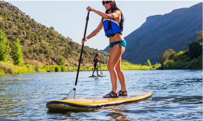 $12.50 for one-hour paddle board hire for one person (total value $25)