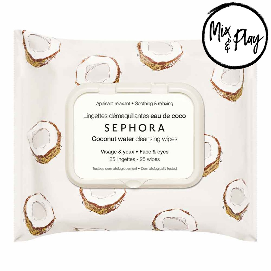 Sephora Collection Cleansing Wipes – Coconut Water $10.00
