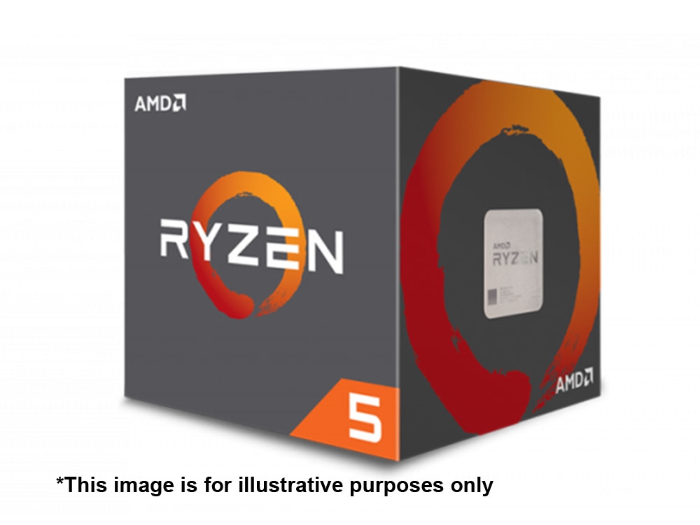 AMD Ryzen 5 1600 6 Core AM4 CPU with Wraith Spire Cooler   $299