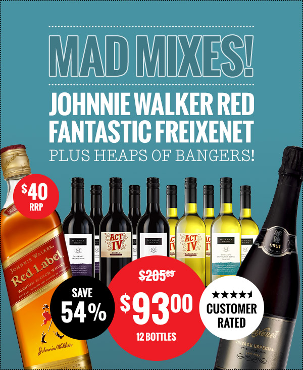 Save Up to 61% on Mixes! Reds, Whites, Import