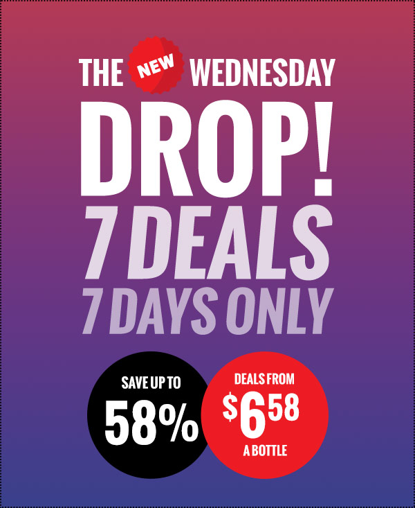 From $6.58 – 7 Days of Bargains Starting…NOW! Up to 58% in Savings!