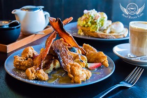 Enjoy all-day breakfast or lunch at a local St Kilda cafe – just $22 for two people including a barista-made coffee, tea, soft drink, juice or water each!