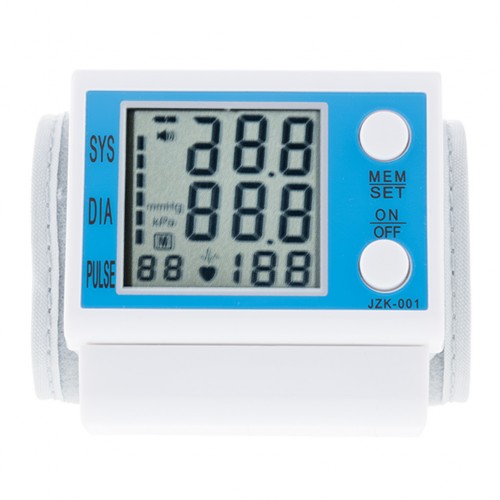 LCD Digital Wrist Blood Pressure Monitor Irregular Heartbeat Detector $14.95