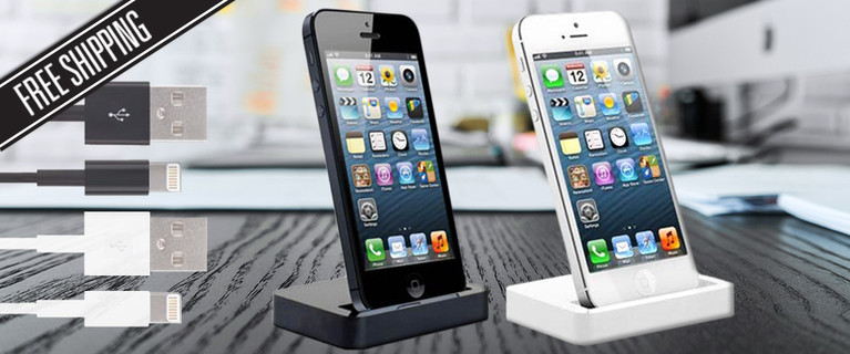 iPhone Charging Dock Charge and Sync Your Phone at the Same Time! From  $9