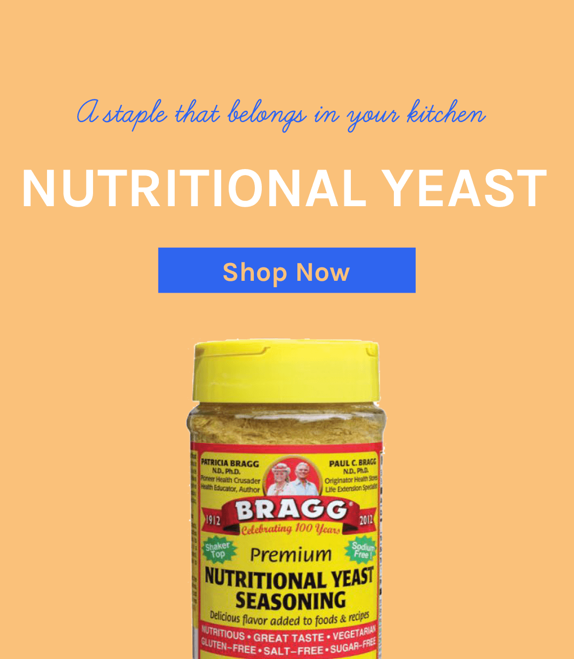 Bragg Seasoning Nutritional Yeast