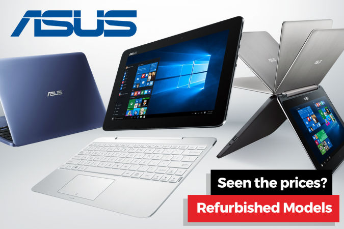 ASUS Laptop SALE – Refurbished Models Back In Stock