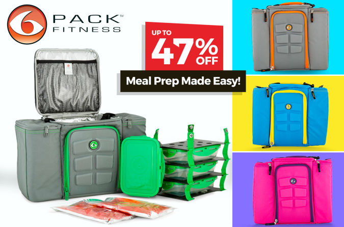 GET YOUR FOOD & SHAKES SORTED!  Fitness Meal Prep Bags from $89.99 (Don’t pay $149.99)