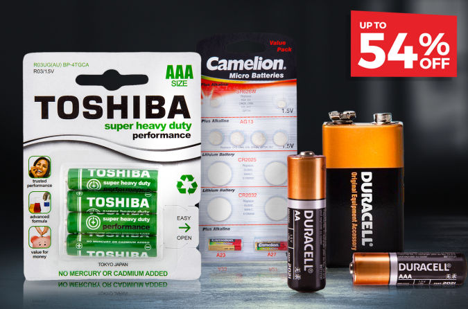 Batteries In Bulk – Up To 54% Off! 40 PACKS PRICED AT $19.99!