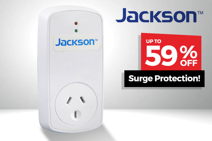 UNDER $10 – BARGAIN!  Jackson Appliance Surge Protector + More