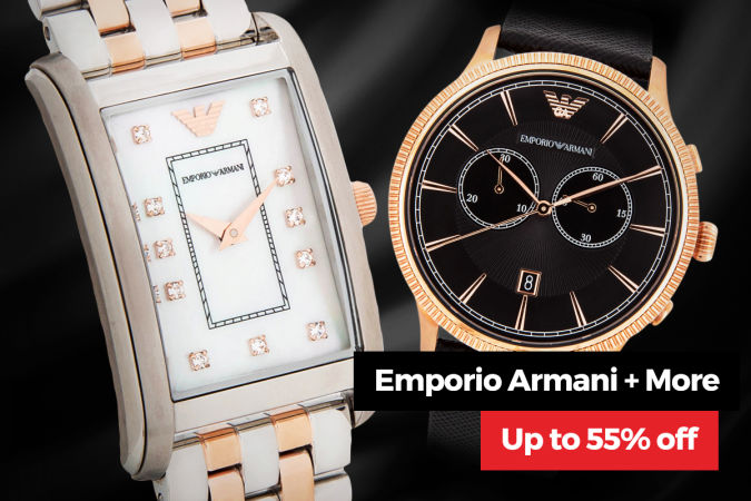 MARC BY MARC JACOBS & MORE!  Emporio Armani Designer Watch SALE