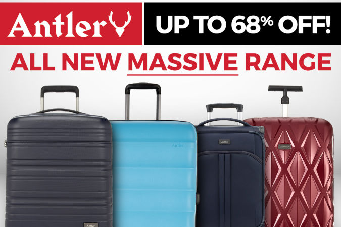 CRAZY PRICES ON CURRENT STYLES!  Antler Luggage – Over 20 Designs