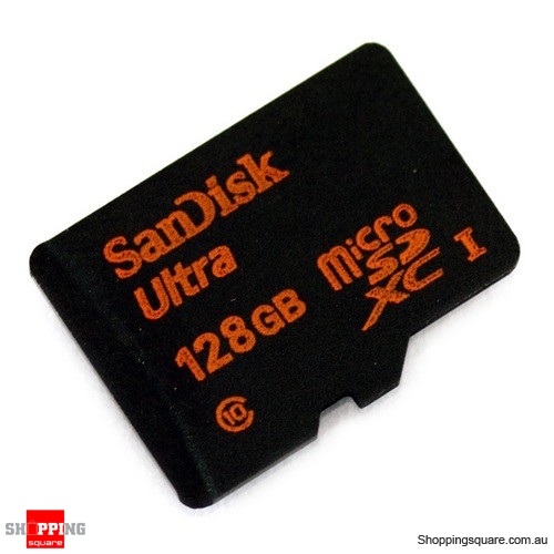 anDisk Ultra 128GB Micro SDXC TF UHS-I Class 10 Card with Adapter up to 80 MB/s $59.95