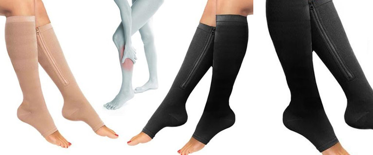 Knee High Compression Socks – Only $9 for One Pair or $17 for Two